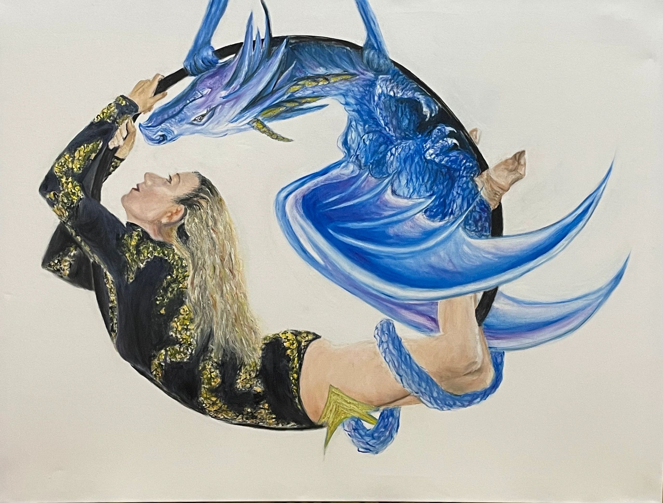 Dragon illustration — Eagle Claw Kung Fu